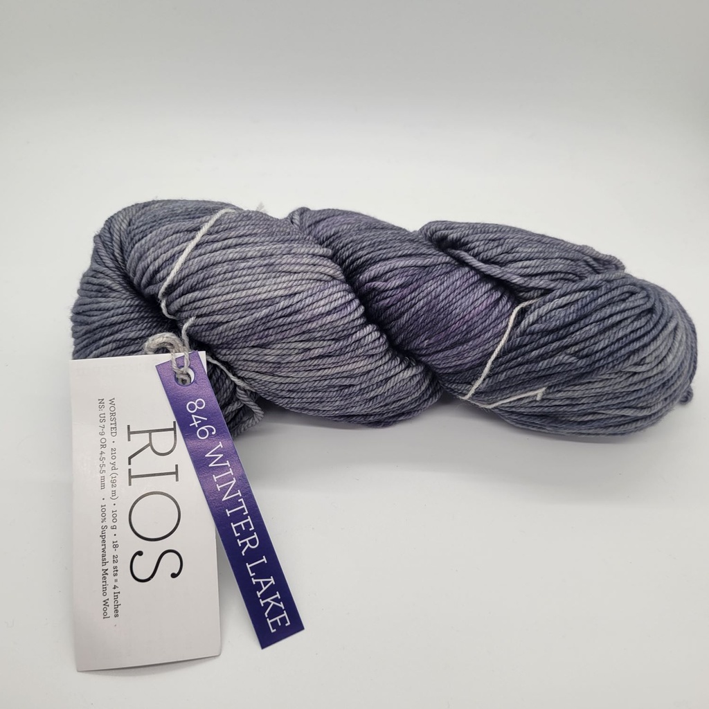 Malabrigo Rios Winter Lake 846