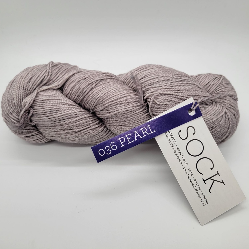Malabrigo Sock Frank Pearl  036
