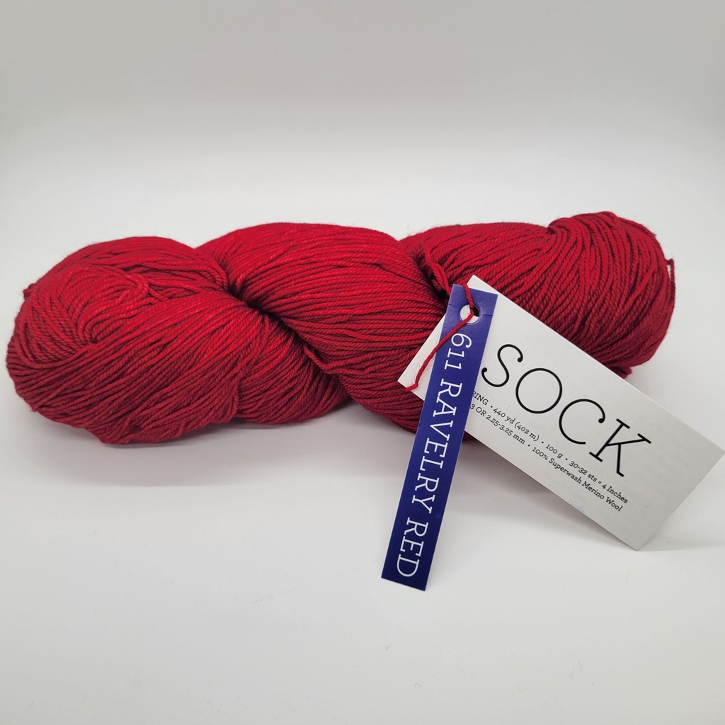 Malabrigo Sock Ravelry Red 611