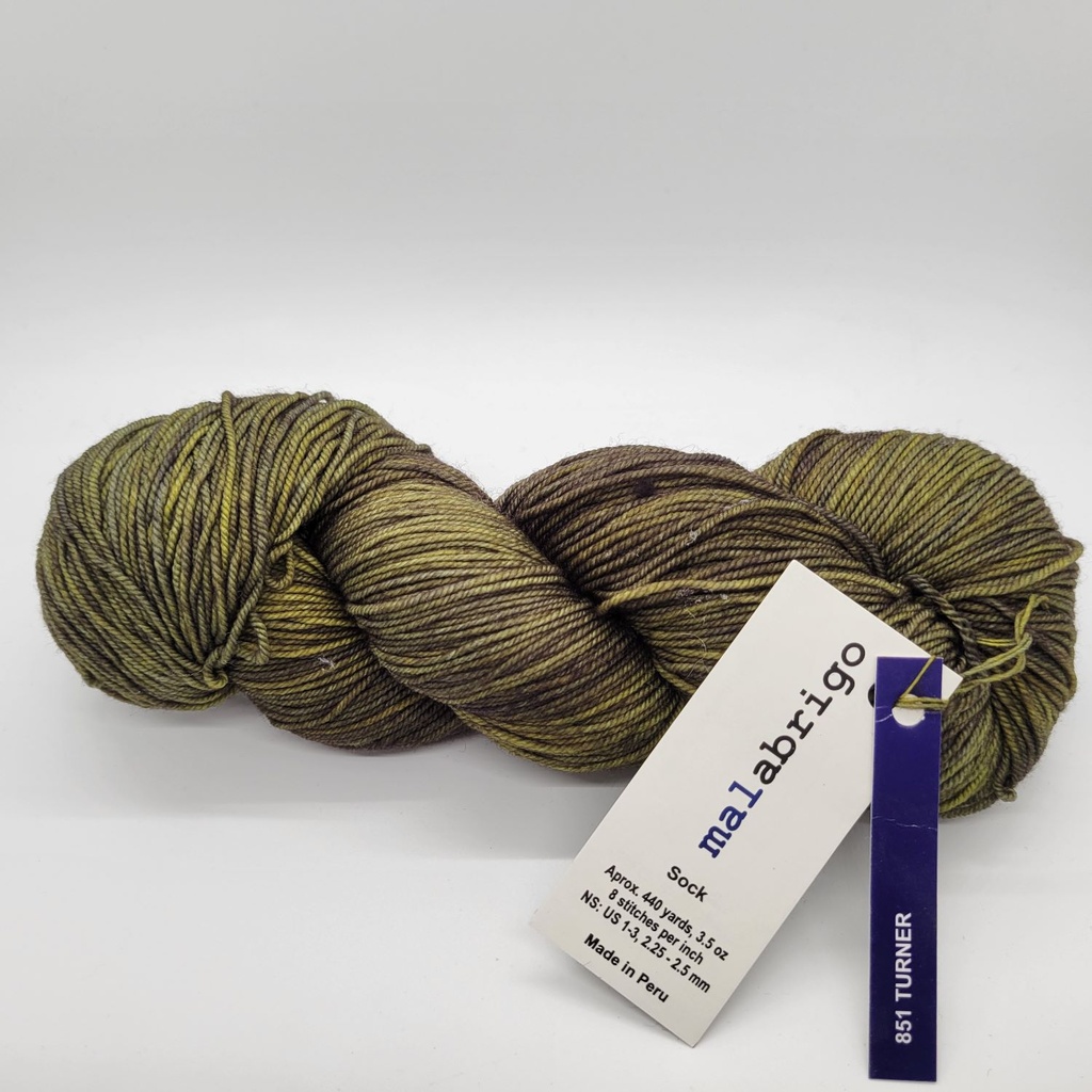 Malabrigo Sock Turner 851