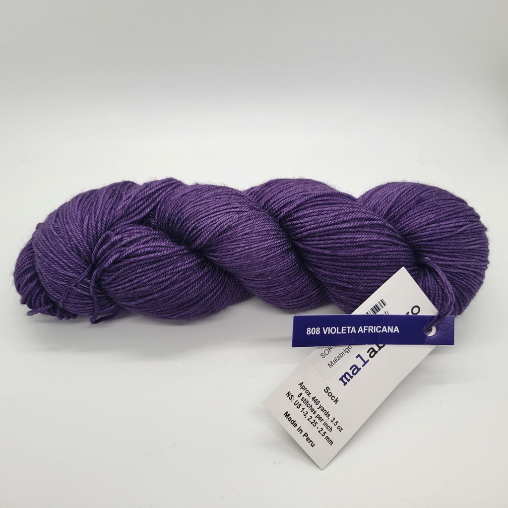 Malabrigo Sock Violeta Africana 808