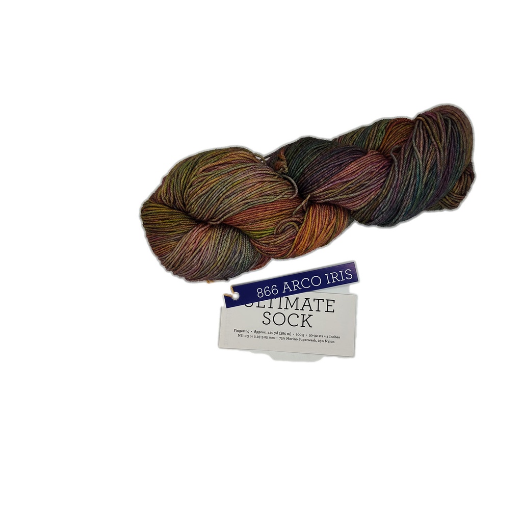 Malabrigo Ultimate Sock Arco Iris 866