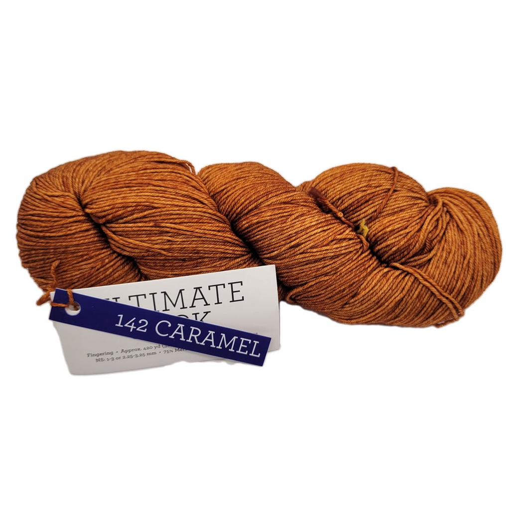 Malabrigo Ultimate Sock Caramel 142