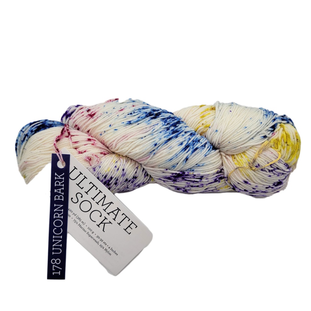 Malabrigo Ultimate Sock Unicorn Bark 178