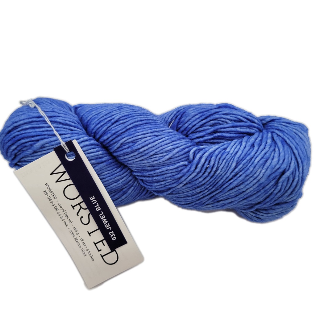 Malabrigo Worsted Jewel Blue 032