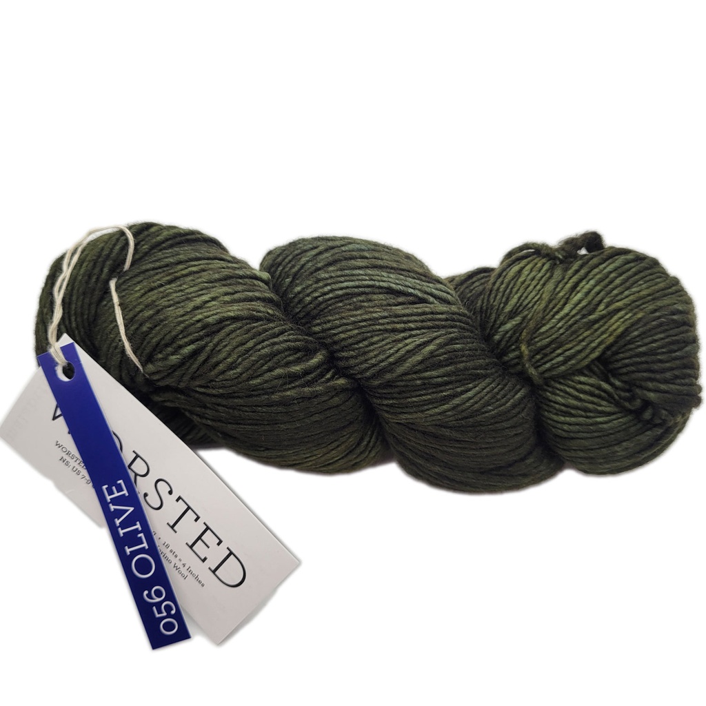Malabrigo Worsted Olive 056