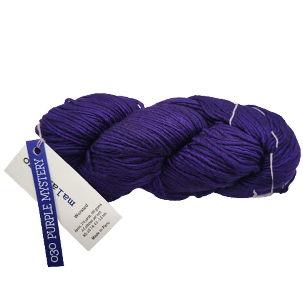 Malabrigo Worsted Purple Mystery 30