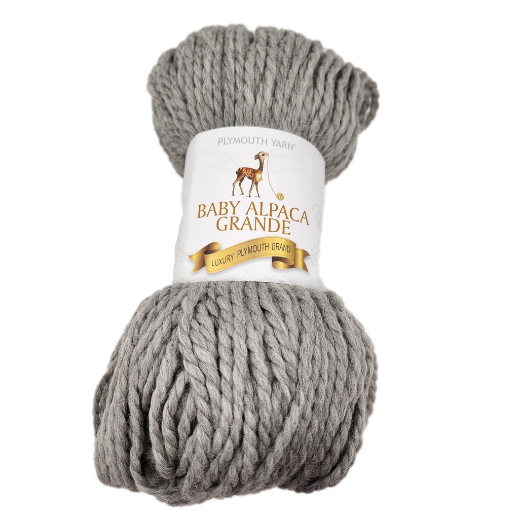 Plymouth Baby Alpaca Grande Lt Grey 401