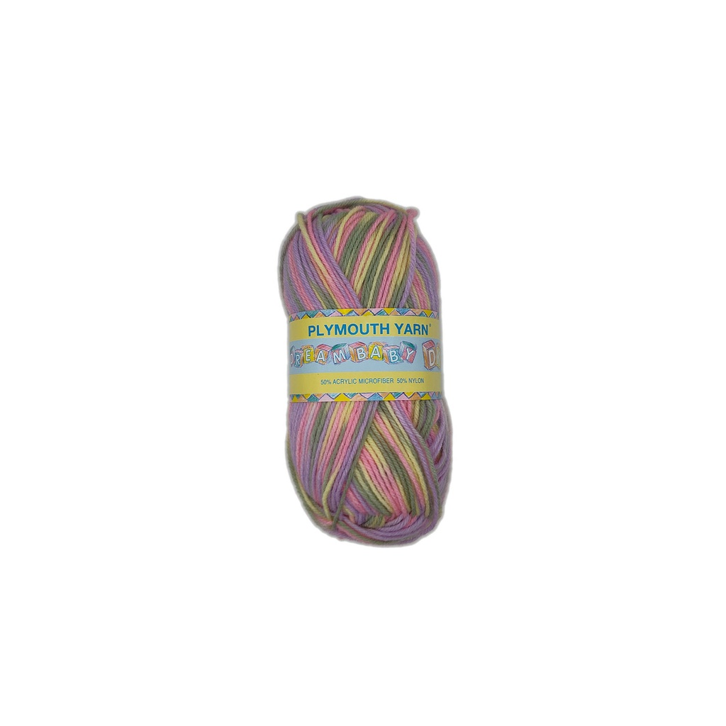 Plymouth Dreambaby DK Pink/Yelow/Lavender/Green 208