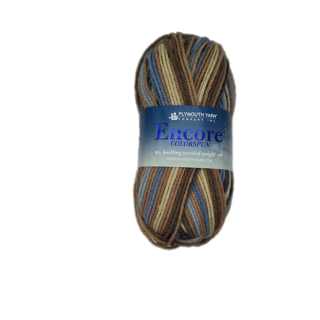 Plymouth Encore Colorspun Denim 7653