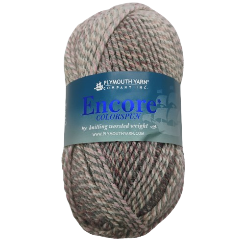 Plymouth Encore Colorspun Raspberry Drift 7990