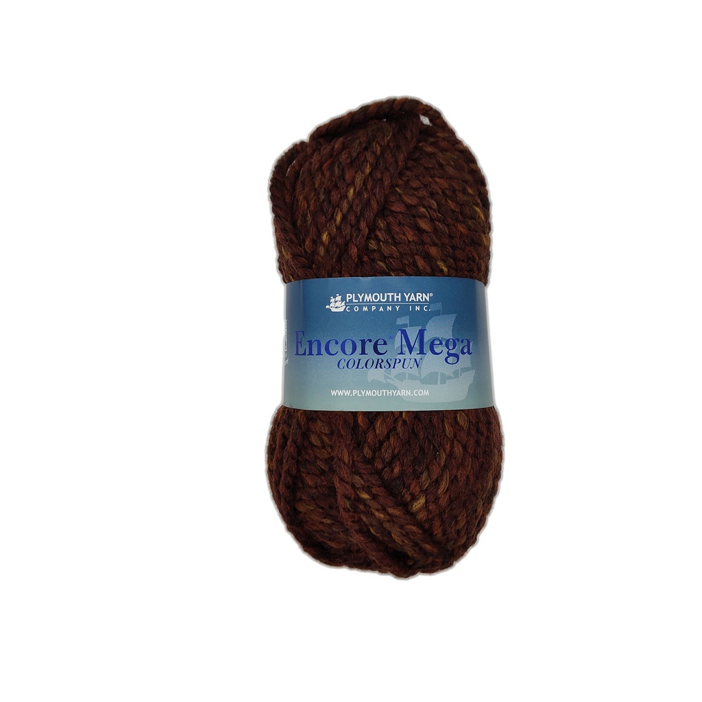 Plymouth Encore Mega Colorspun Browns 7155