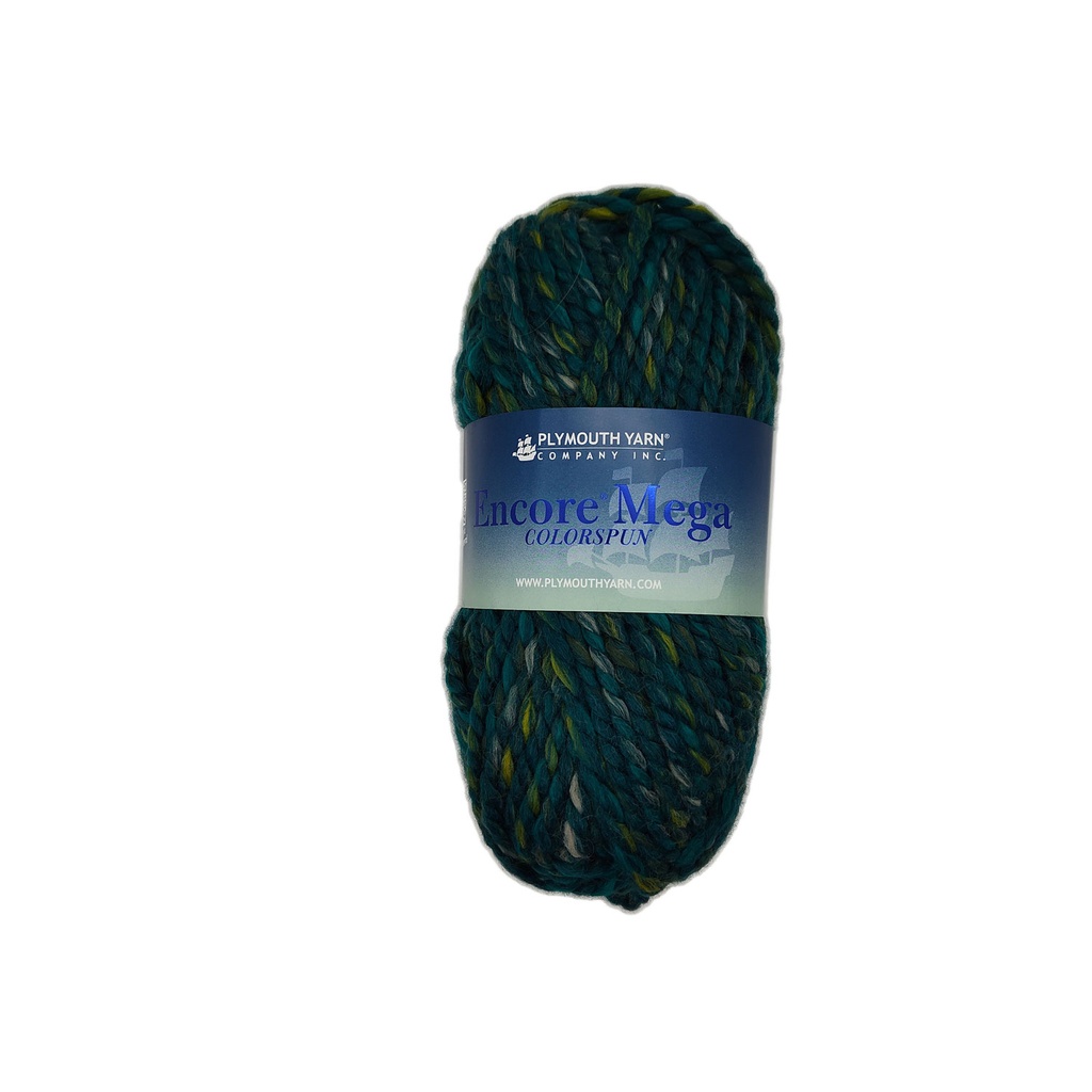 Plymouth Encore Mega Colorspun Green 7170