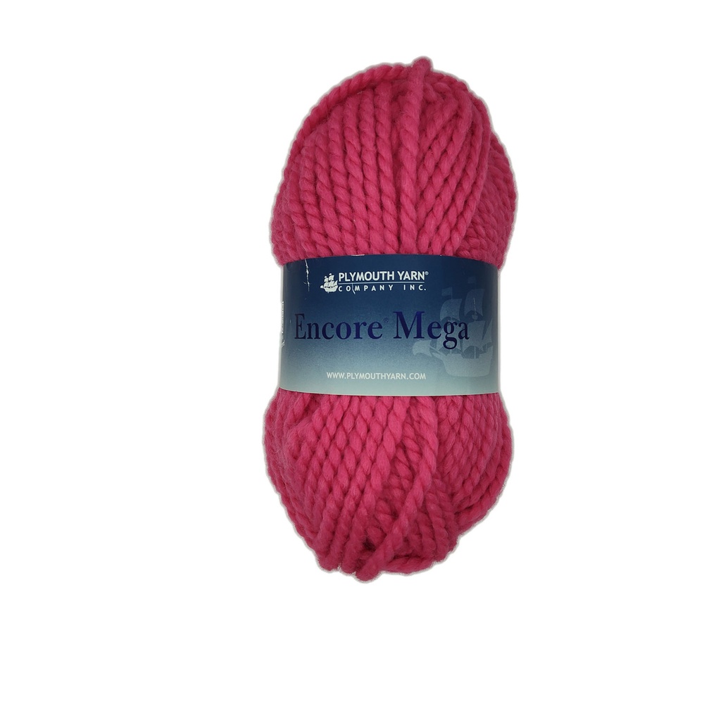 Plymouth Encore Mega Hot Pink 137