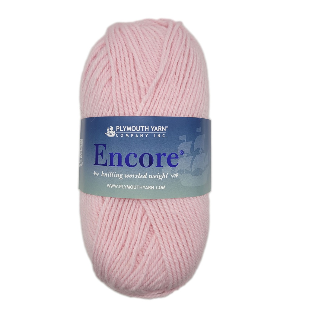 Plymouth Encore Worsted Baby Pink 29