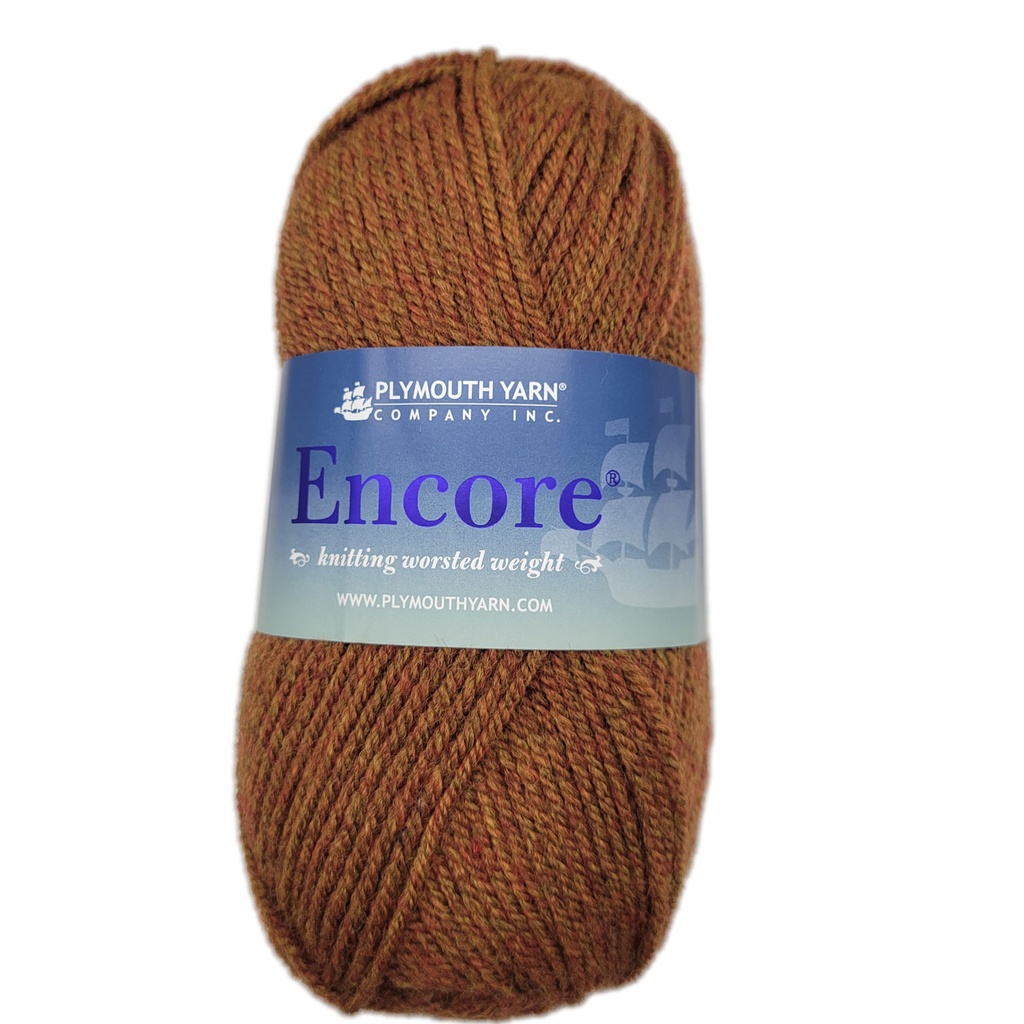 Plymouth Encore Worsted Burnished Heather 1445