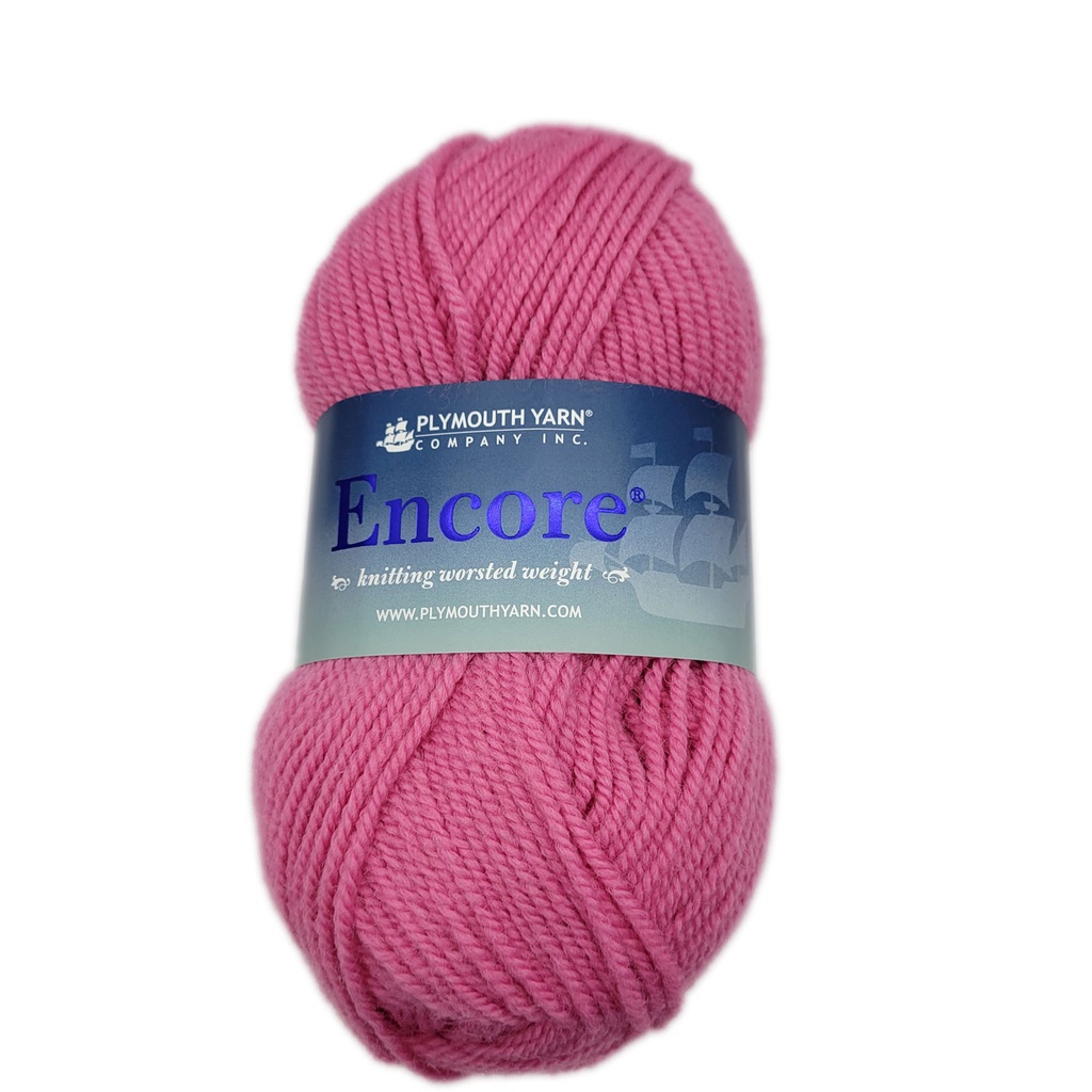 Plymouth Encore Worsted Carnation 457