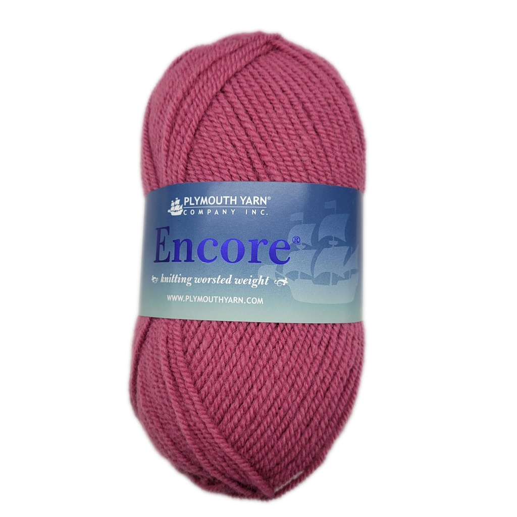 Plymouth Encore Worsted DK Mauve 180