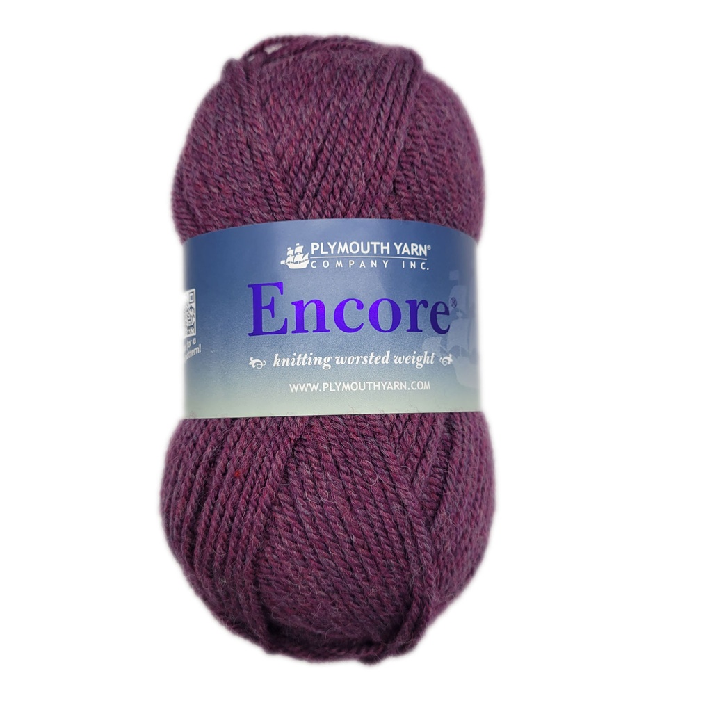 Plymouth Encore Worsted Garnett Mix 355