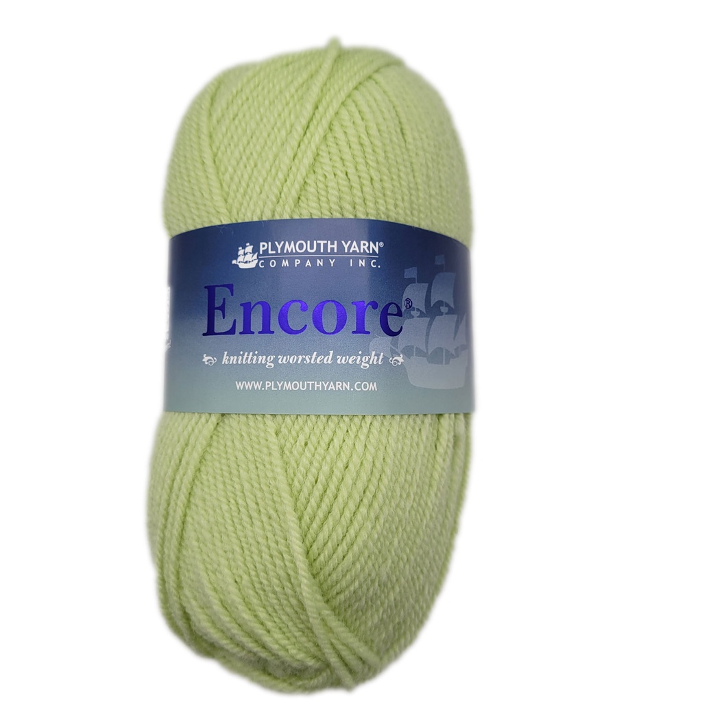 Plymouth Encore Worsted Green (Lt) 450