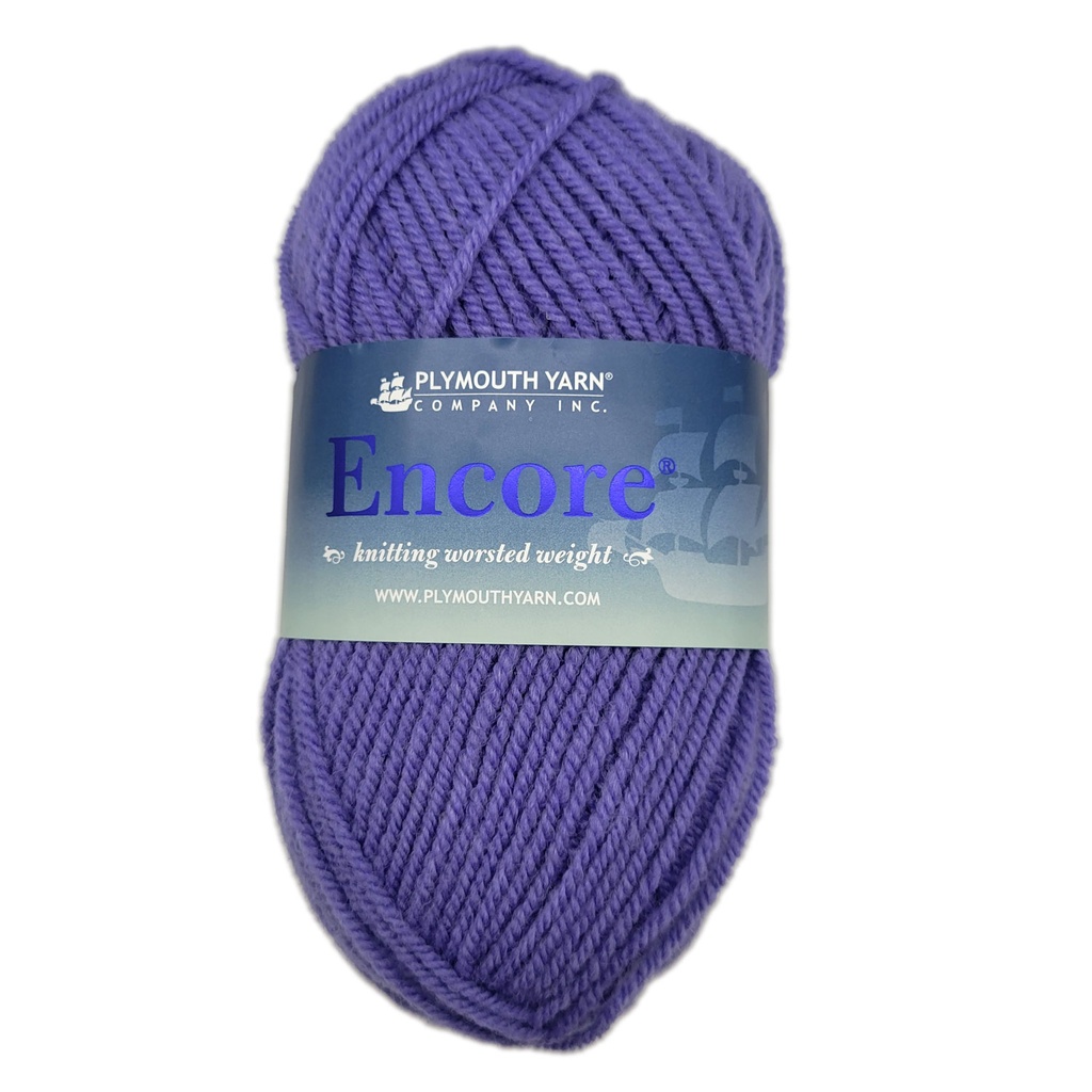Plymouth Encore Worsted Iris 9854