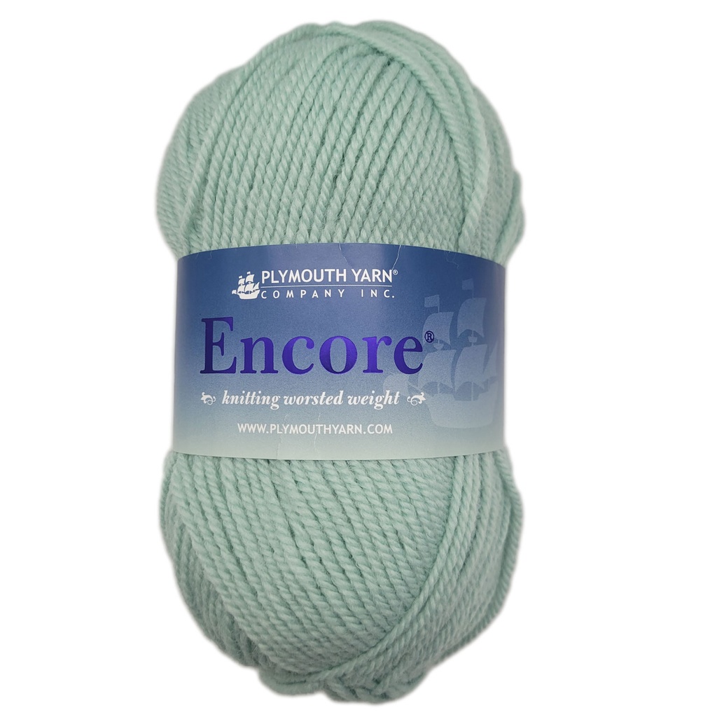 Plymouth Encore Worsted Lt Colonial Green 801