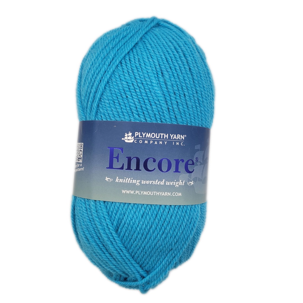 Plymouth Encore Worsted Miami Aqua 235