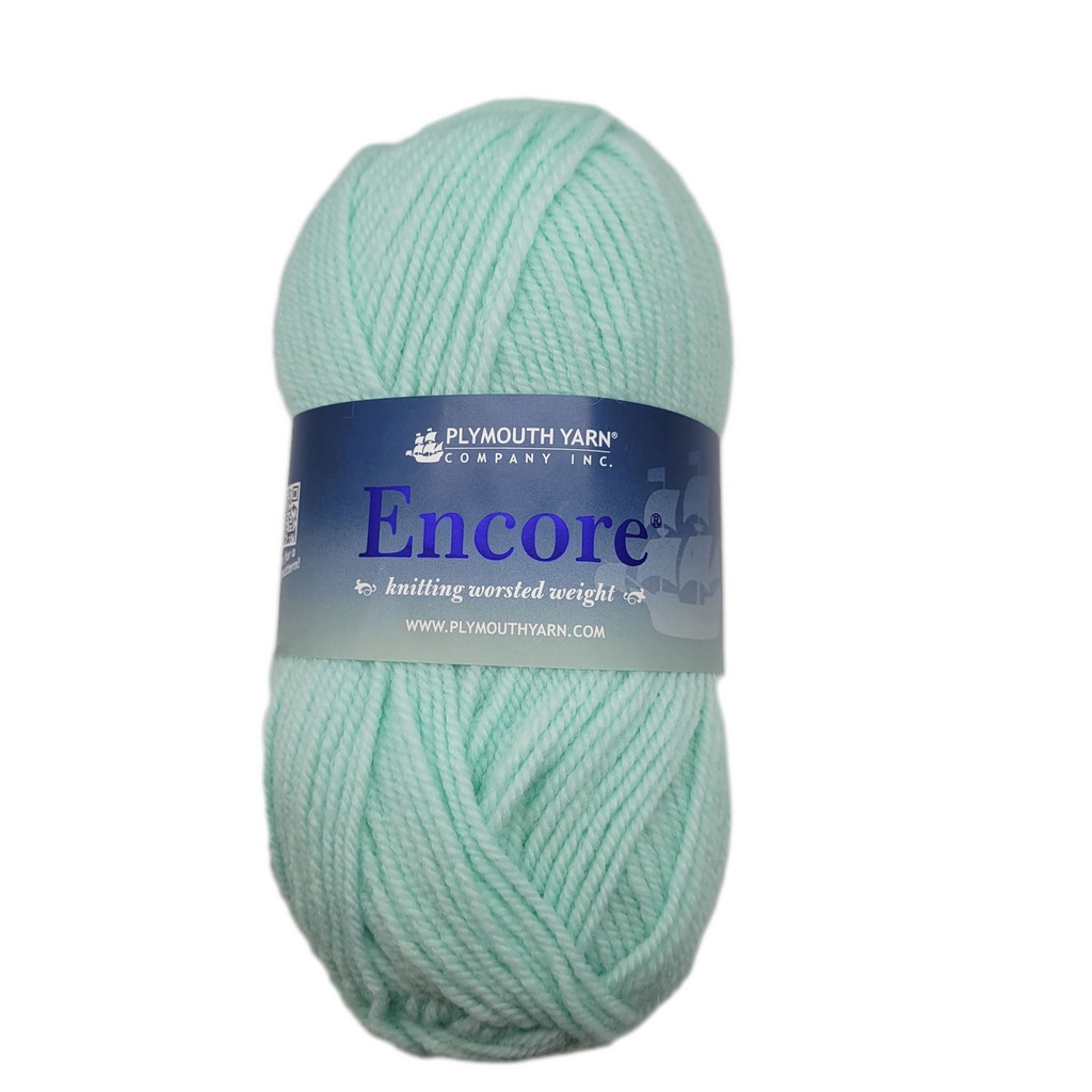 Plymouth Encore Worsted Pale Green 1201