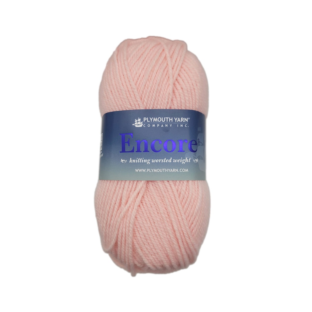 Plymouth Encore Worsted Pale Peach 597