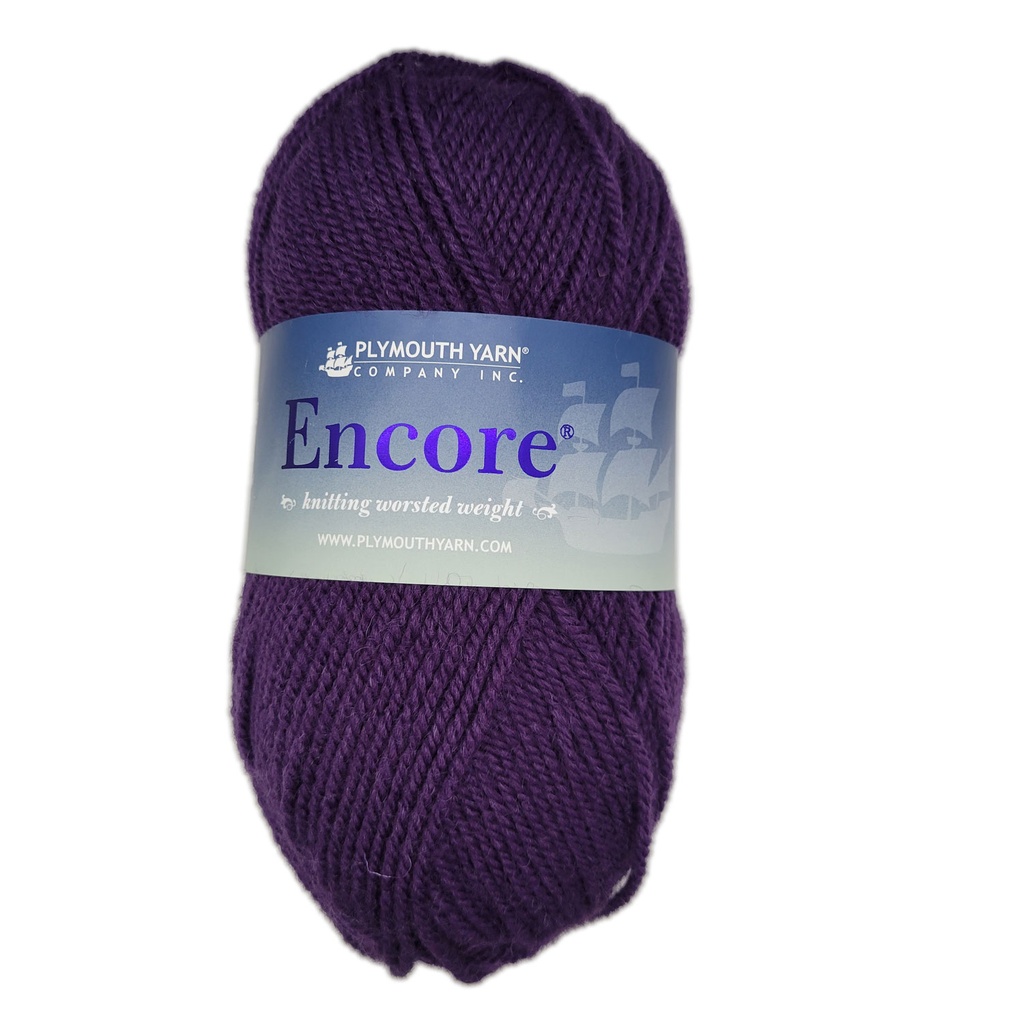 Plymouth Encore Worsted Regal Purple 9806 (discontinued)