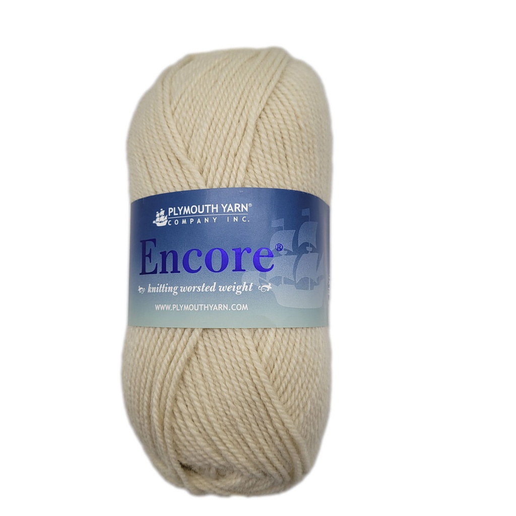 Plymouth Encore Worsted Sand 1202