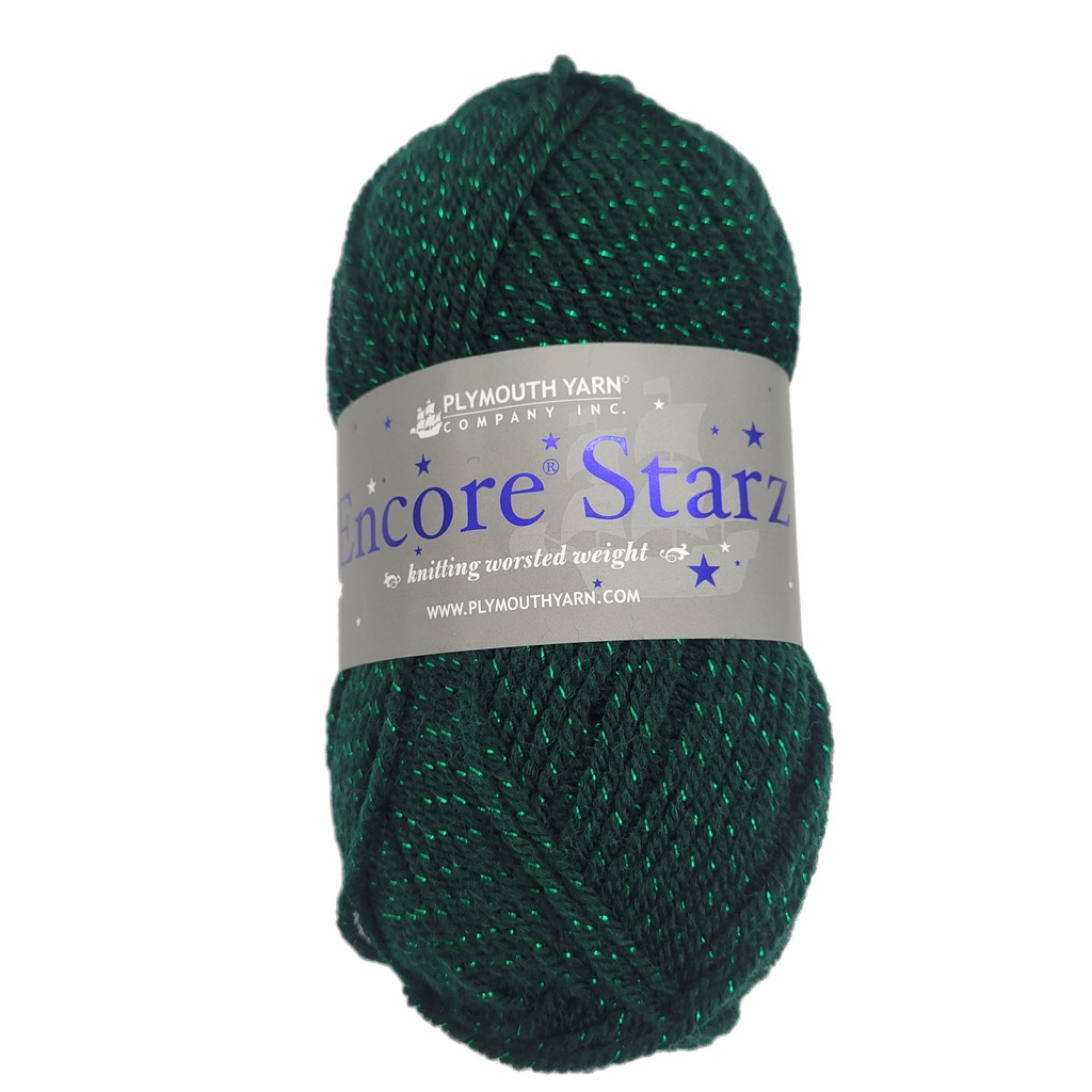 Plymouth Encore Worsted Starz Dark Green G204 