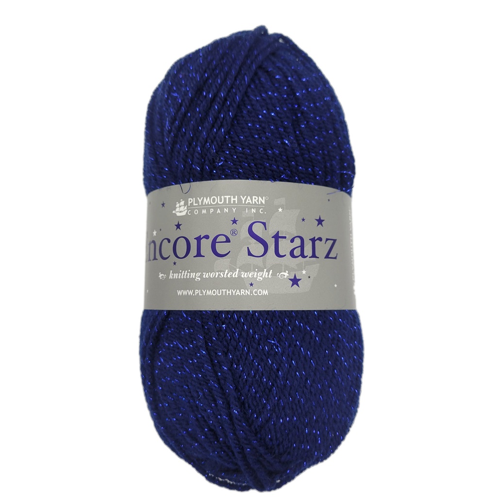 Plymouth Encore Worsted Starz Navy Blue G848 