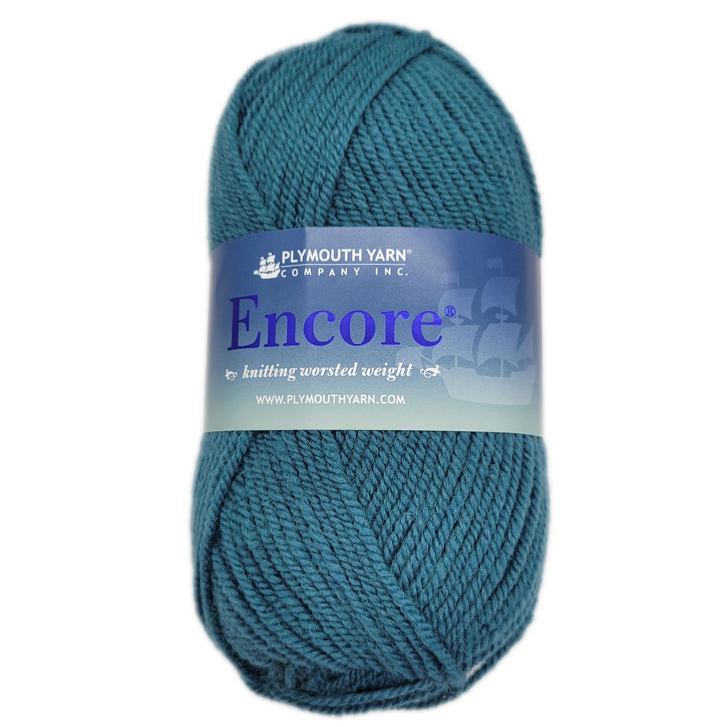 Plymouth Encore Worsted Storm Blue 469