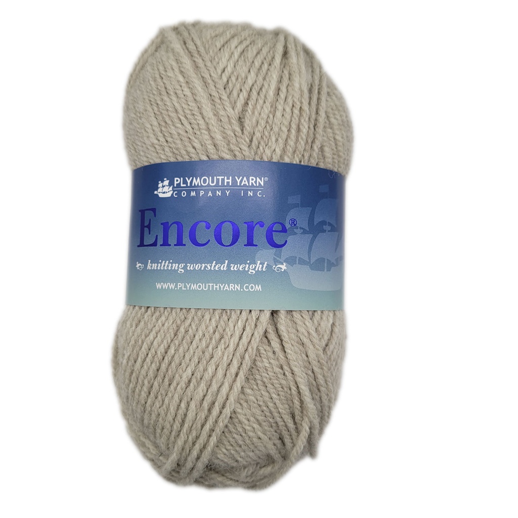 Plymouth Encore Worsted Taupe 240