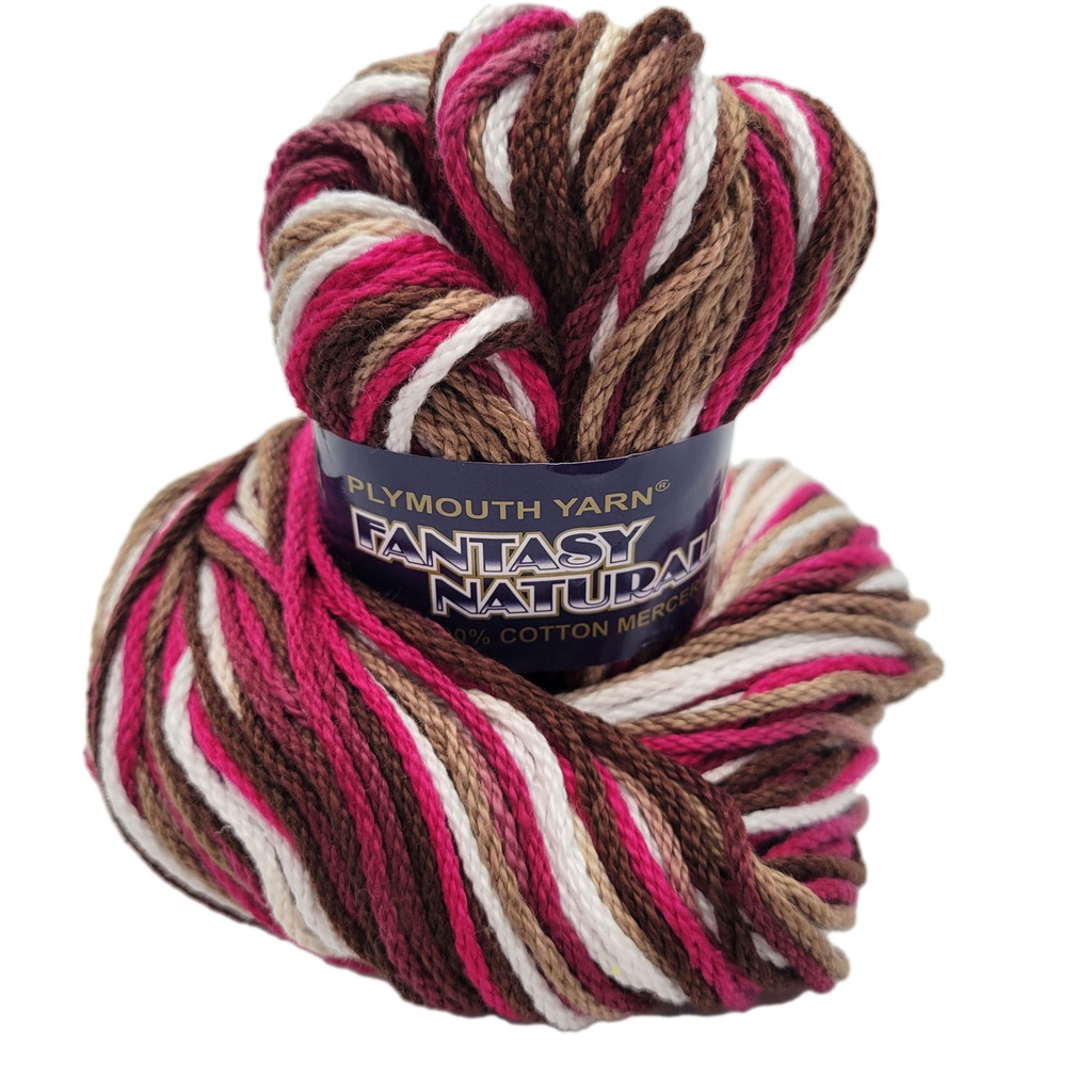 Plymouth Fantasy Naturale Black/White/Taupe/Raspberry 9306 (discontinued)