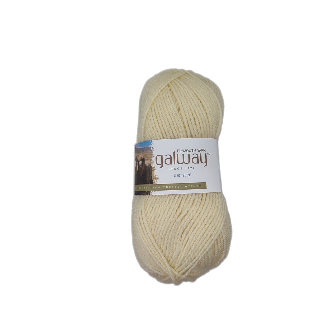 Plymouth Galway Worsted Bleach 0008