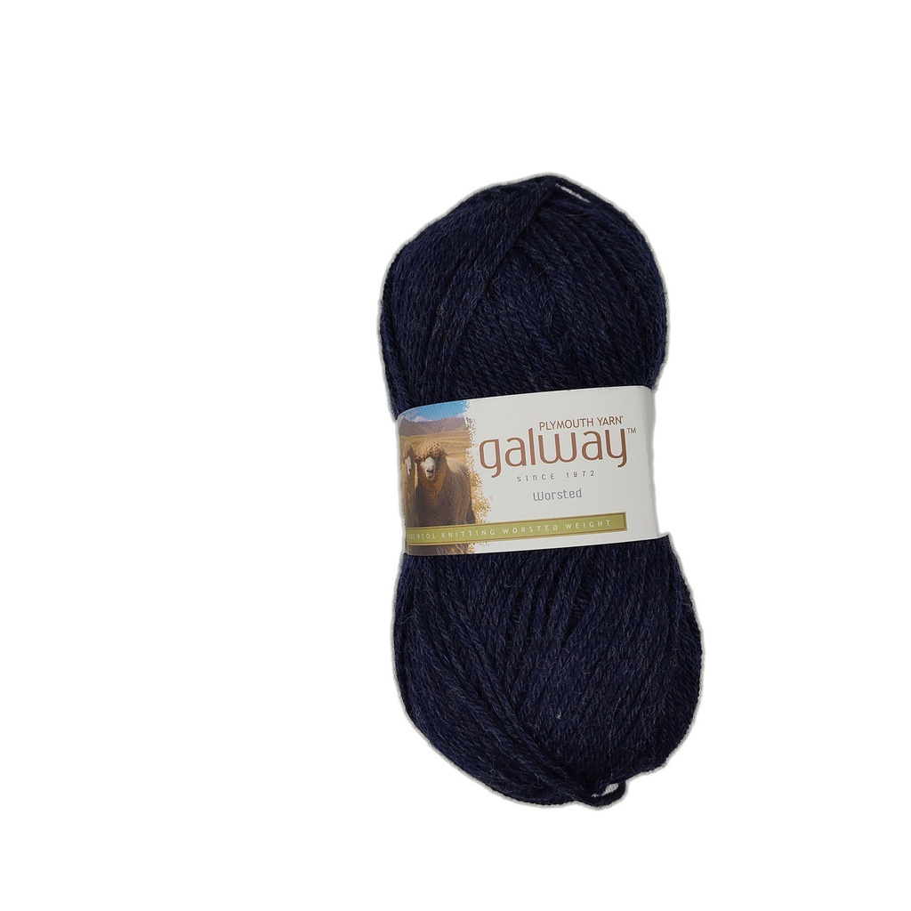 Plymouth Galway Worsted Blue Heather 0705