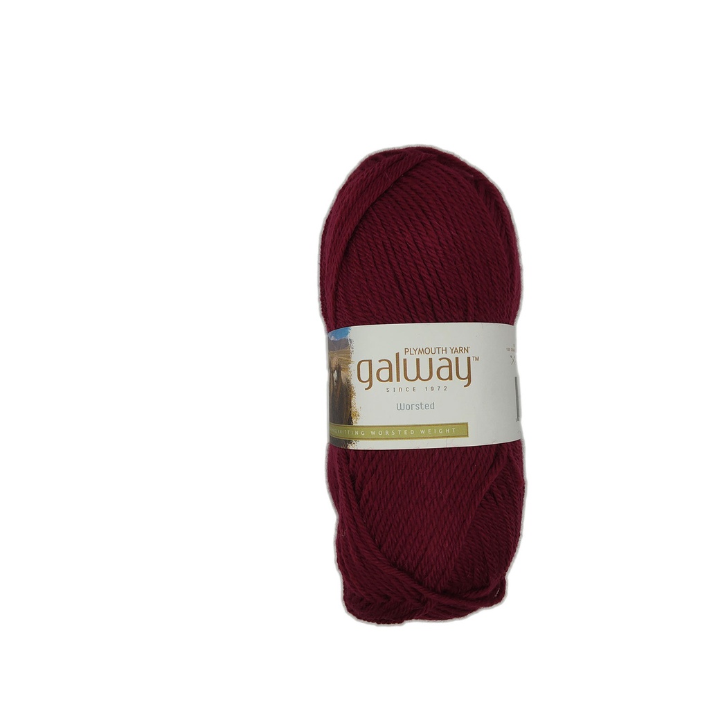Plymouth Galway Worsted Bordeaux 0012