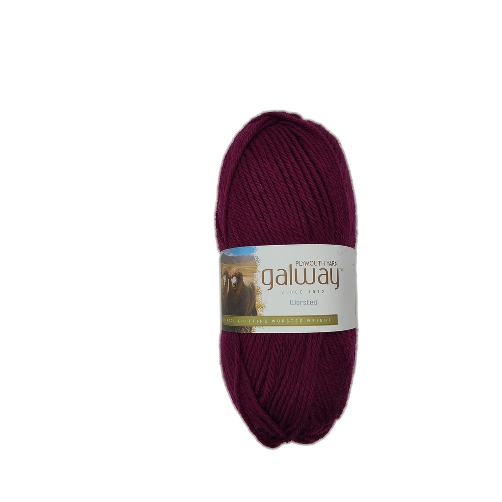 Plymouth Galway Worsted Boysenberry 193