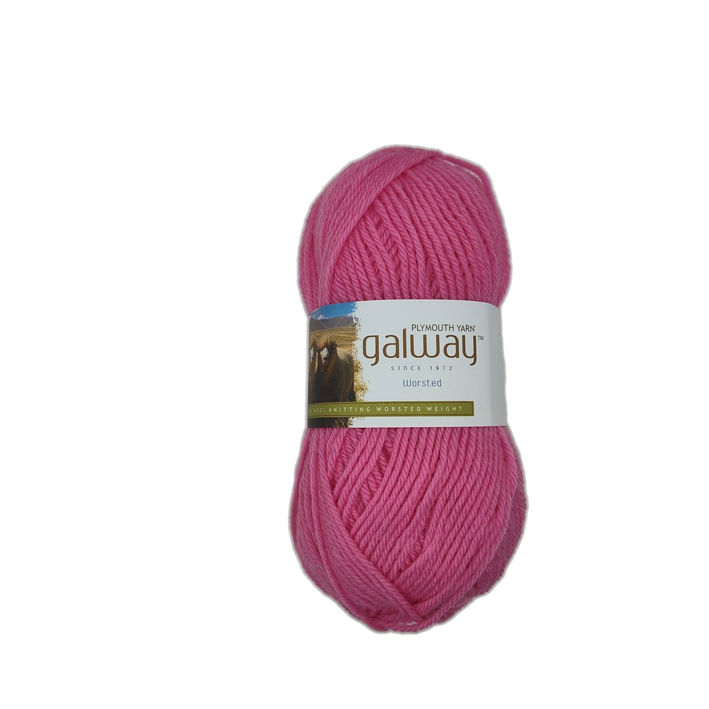 Plymouth Galway Worsted Bubblegum 0135