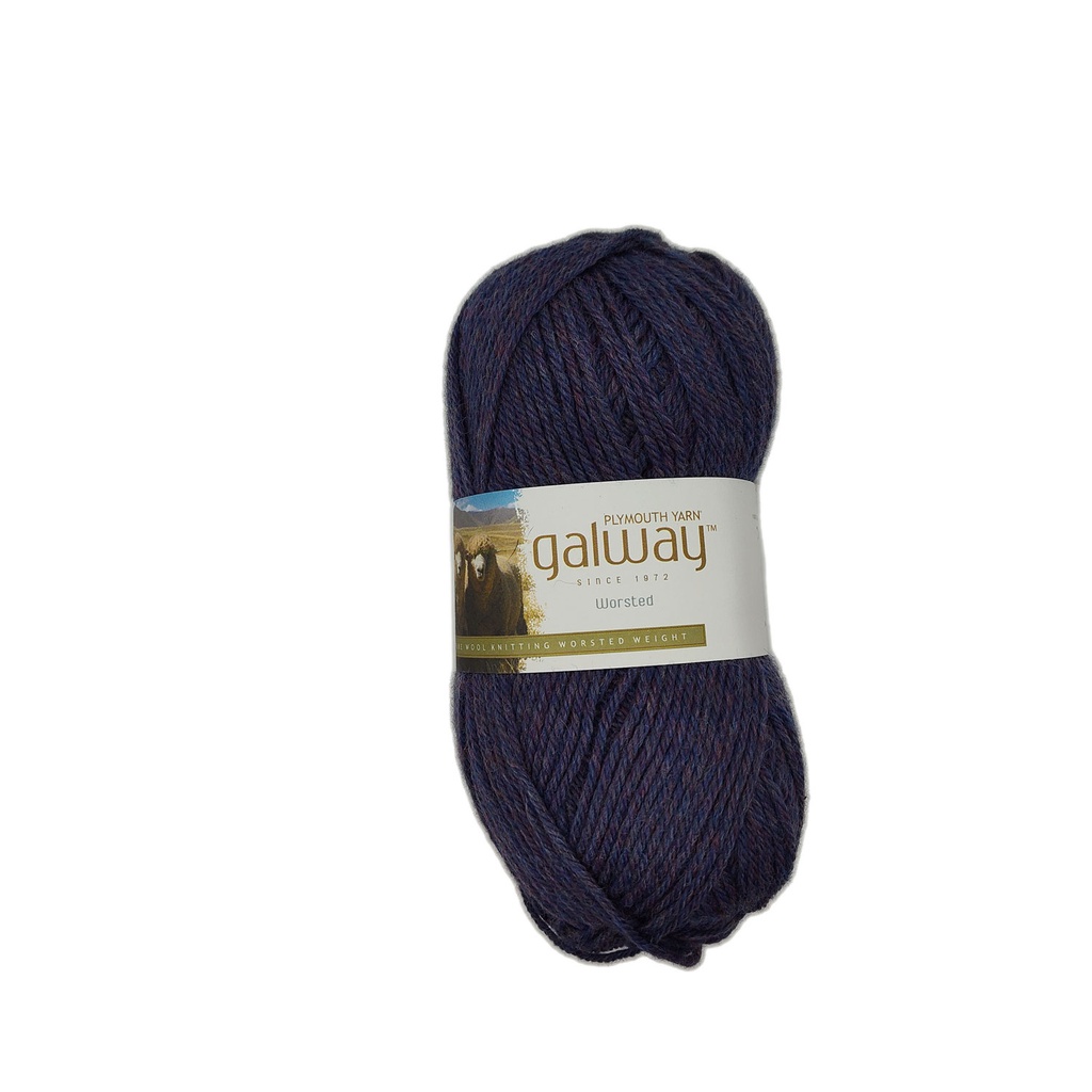 Plymouth Galway Worsted Denim Heather 0732