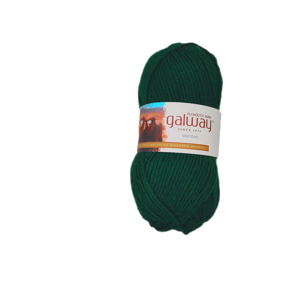 Plymouth Galway Worsted Forest Green 0026