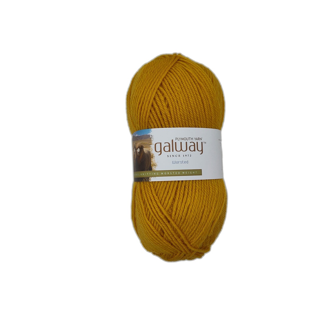 Plymouth Galway Worsted Golden Yellow 0060