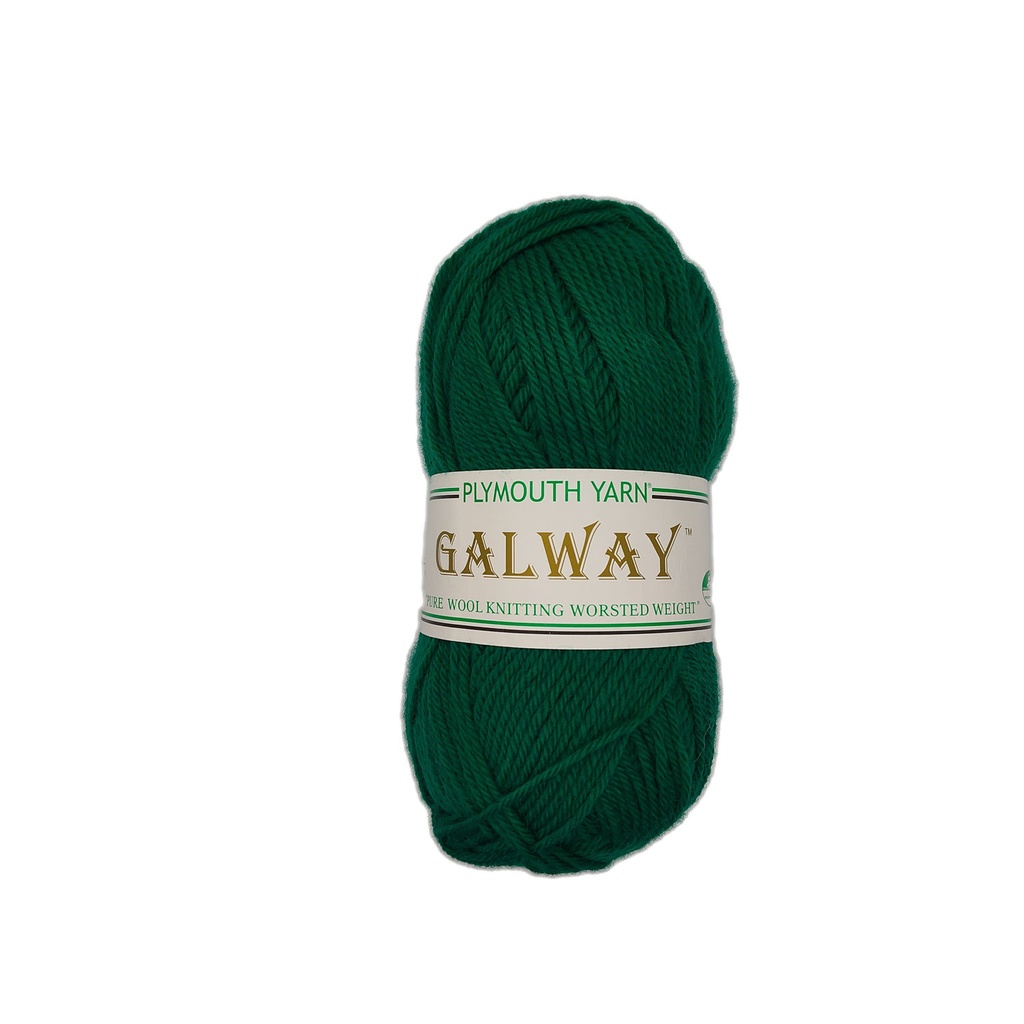 Plymouth Galway Worsted Green Pepper 0178 (discontinued)