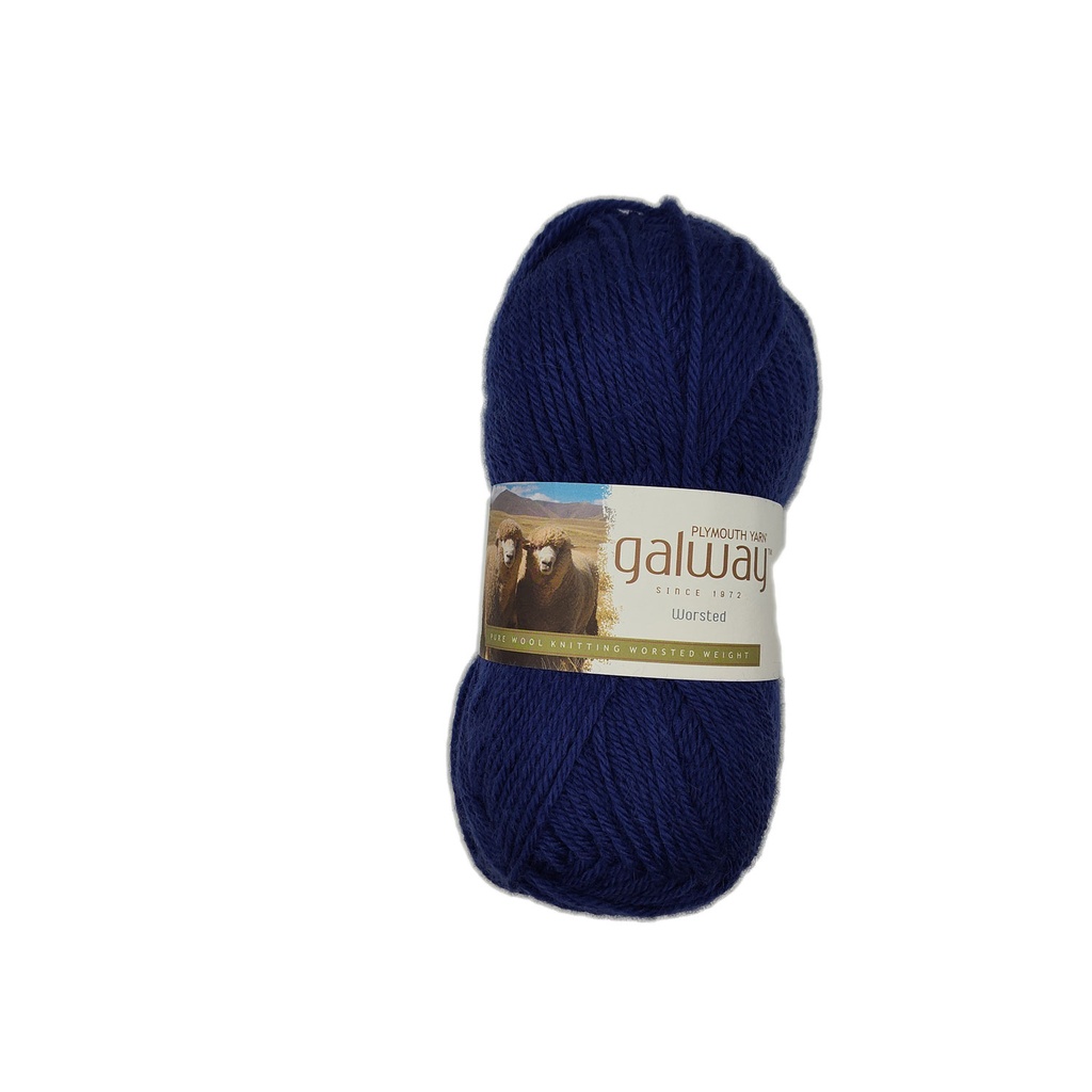 Plymouth Galway Worsted Indigo 0185 (discontinued)