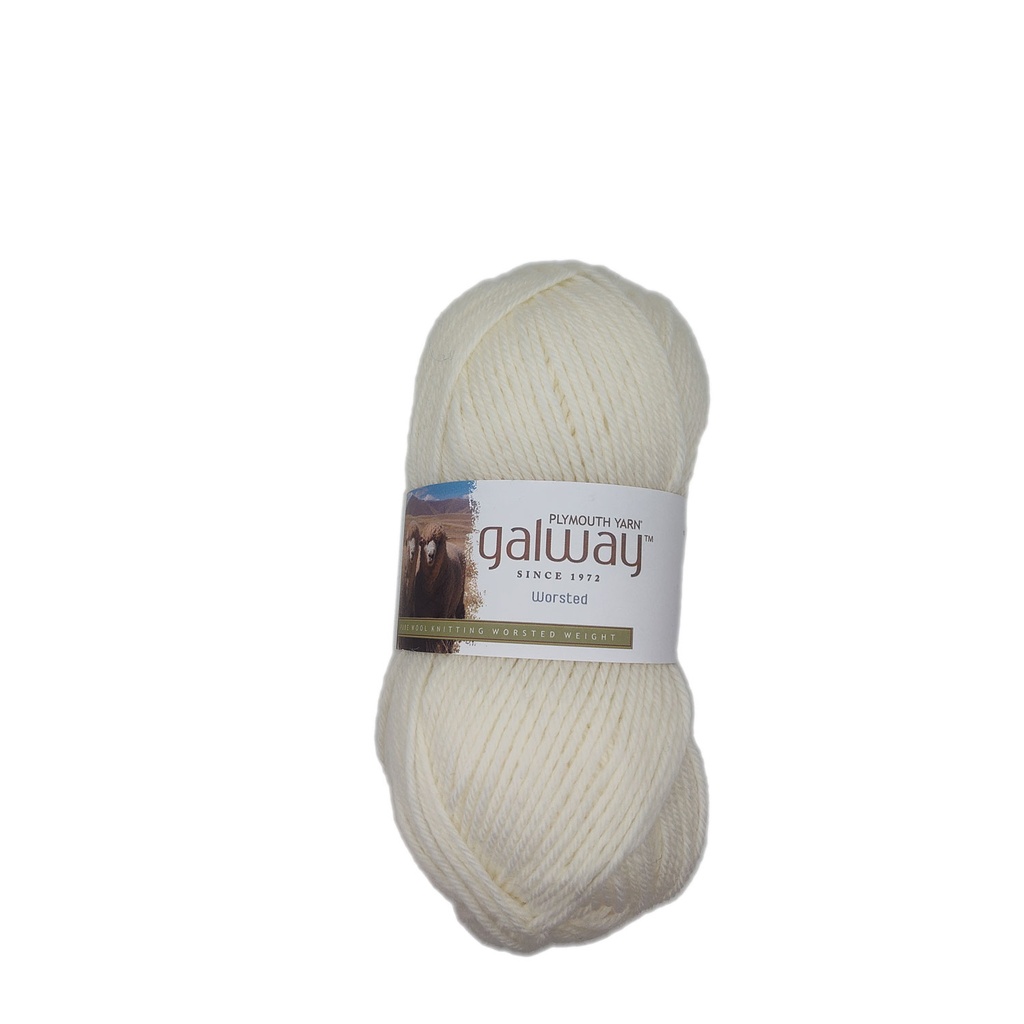 Plymouth Galway Worsted Natural 0001