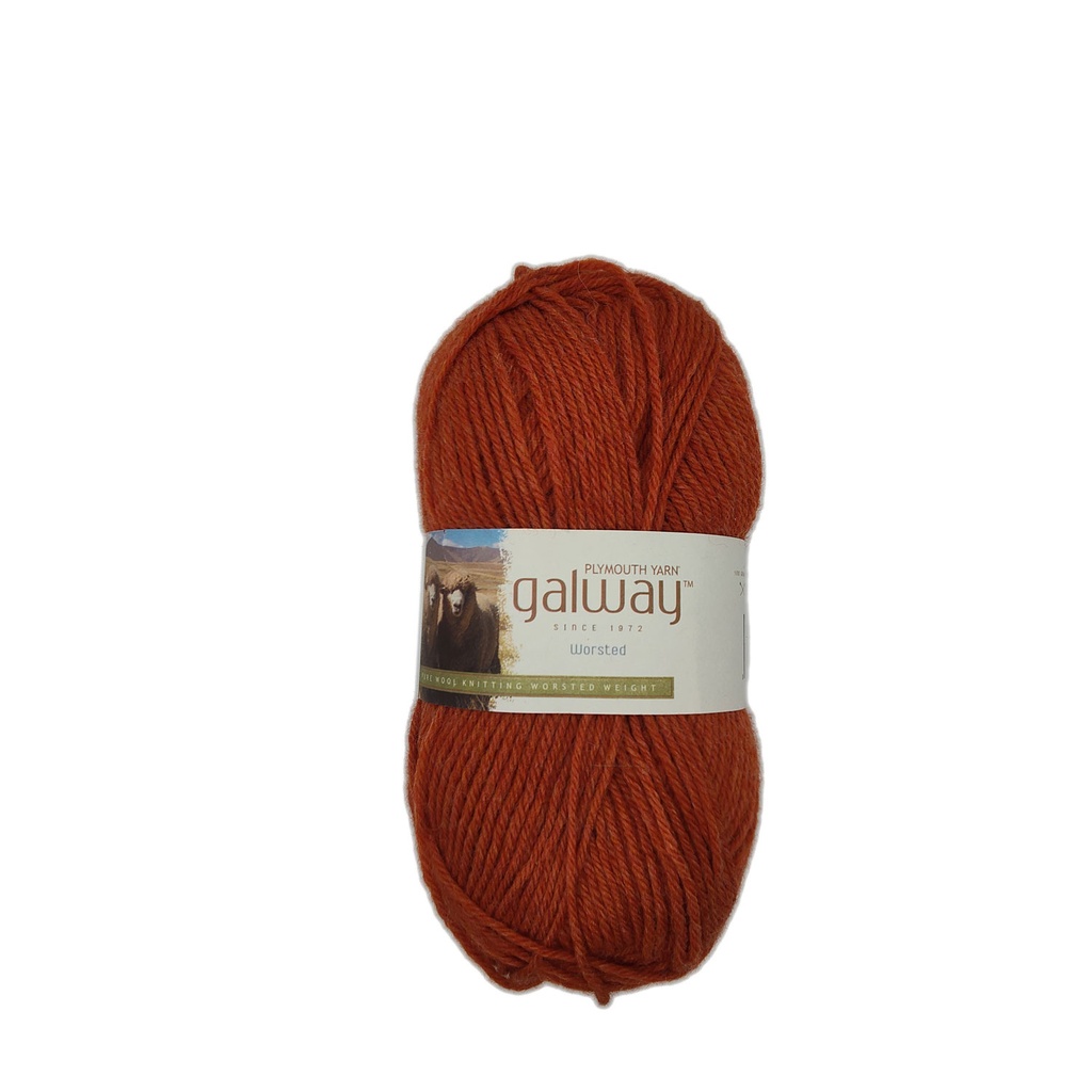 Plymouth Galway Worsted Paprika 0207 (discontinued)