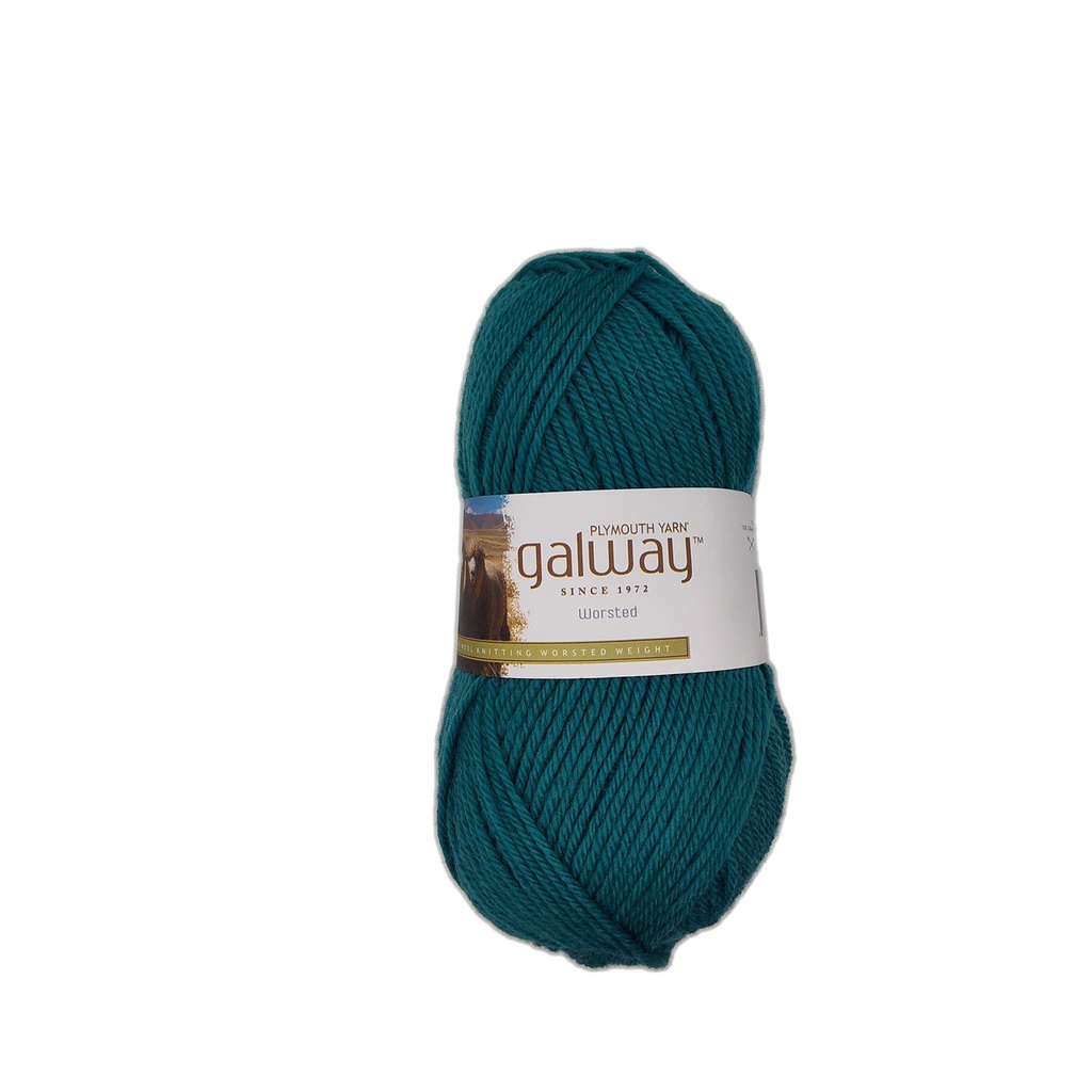 Plymouth Galway Worsted Peacock Blue 0204