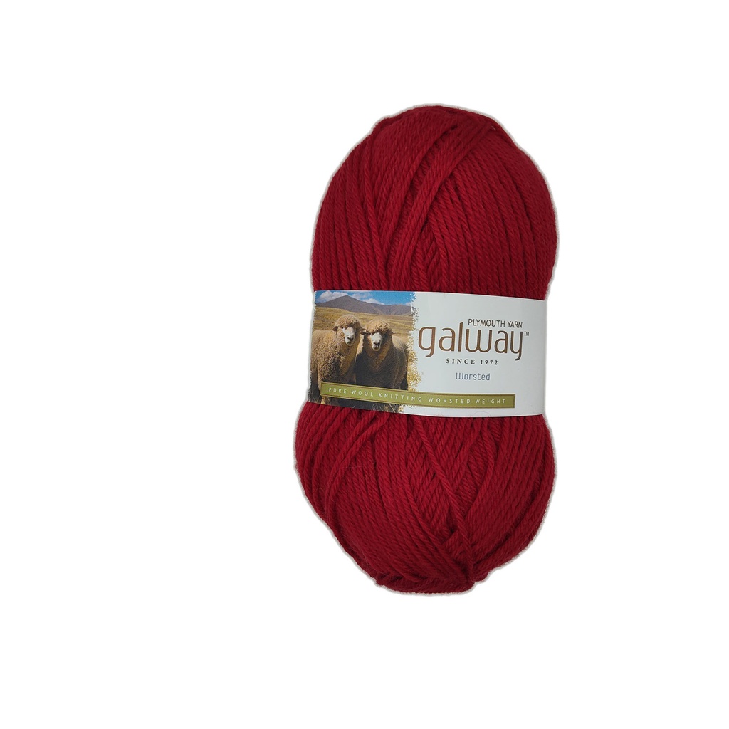 Plymouth Galway Worsted Ruby 0148